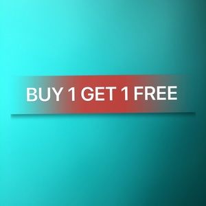 BUY ONE GET ONE FREE